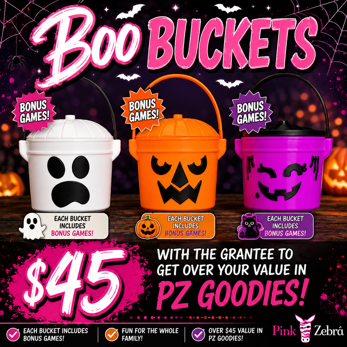 Boo Buckets
