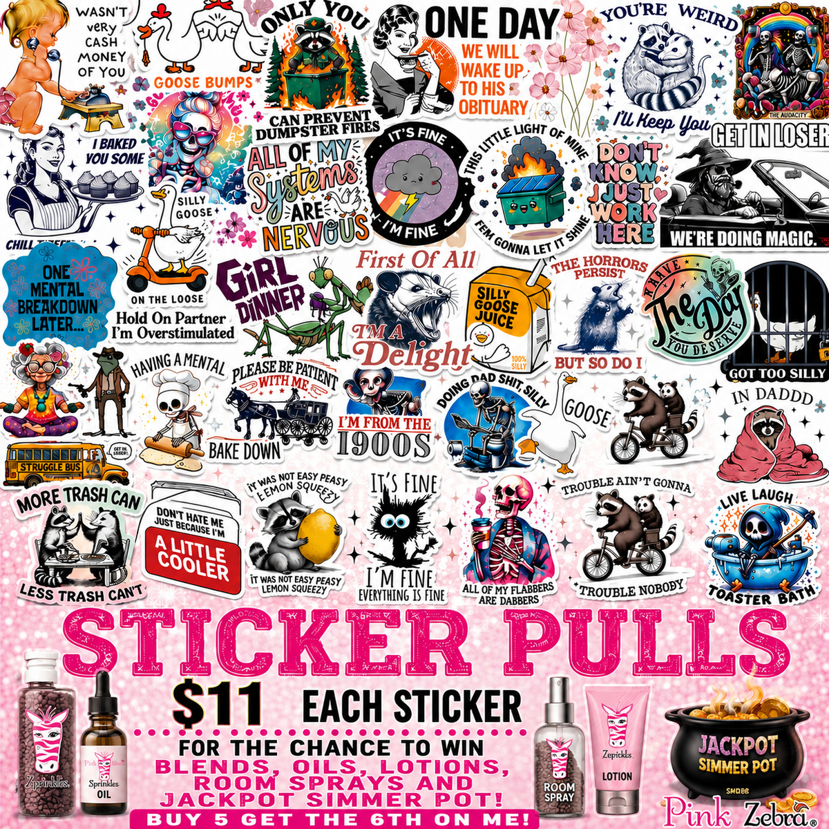 Sticker pull ￼